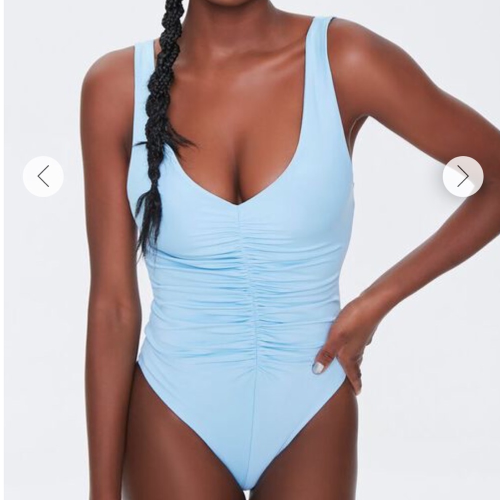Blue Tank Bodysuit